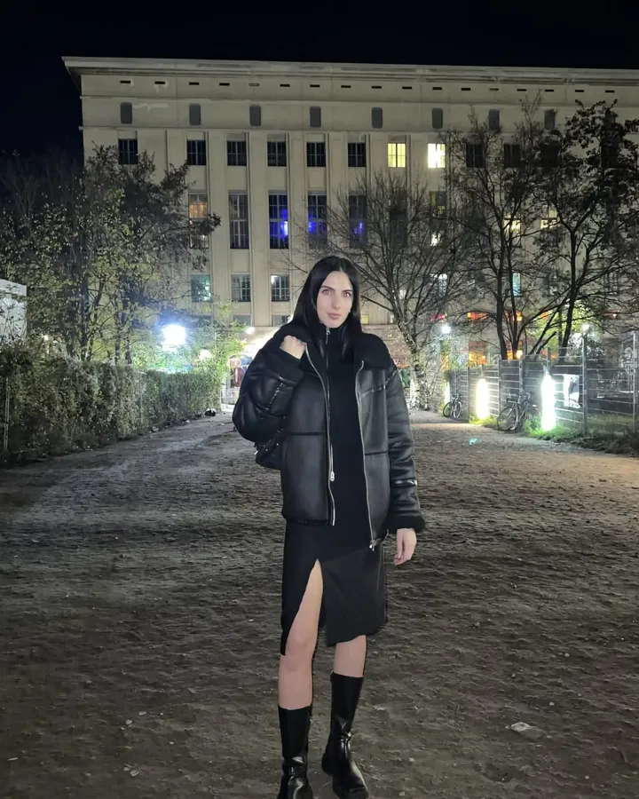 Blanka outside Berghain November 2024