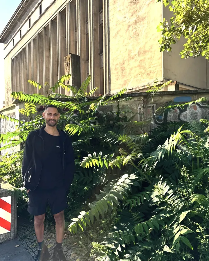 Tom Peters outside Berghain in November 2025