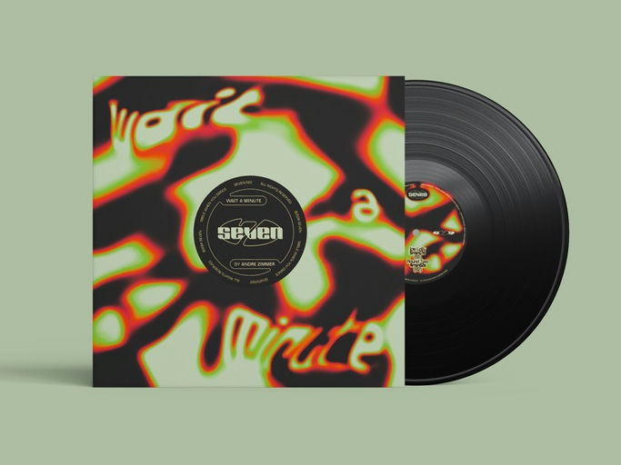 Andre Zimmer – Andre Zimmer - Wait a Minute | SEVEN7002 Vinyl, image 2