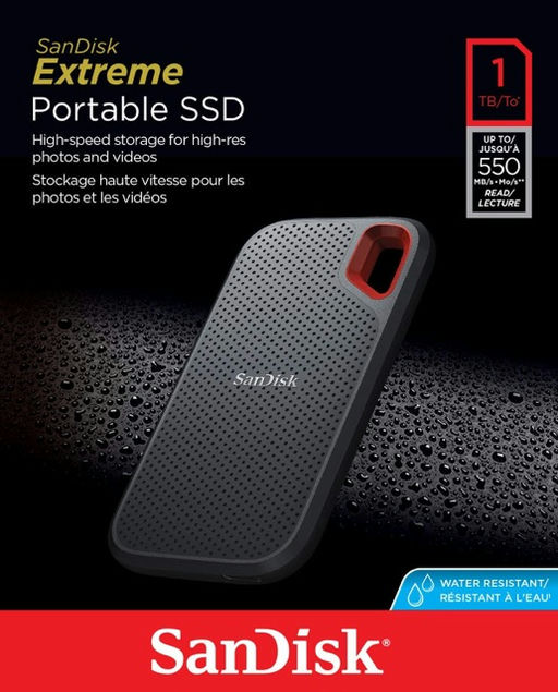 SanDisk Extreme Portable SSD 1TB