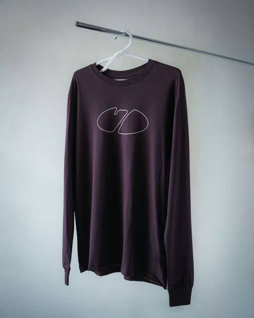 SEVEN Multi Logo Longsleeve - Maroon