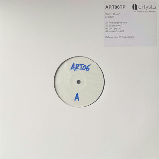 C&CF – C&CF - No Fool Love | ART06 Test Press, image 2