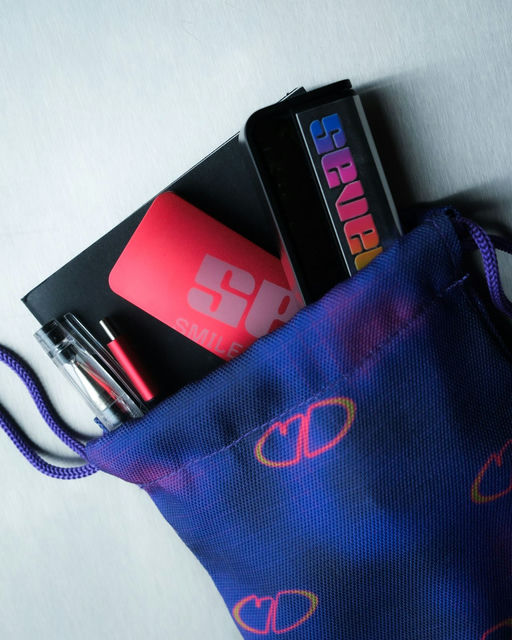 SEVEN Purple Bloom DJ Accessories Bag